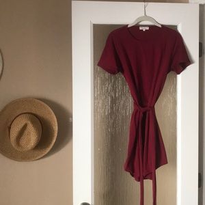 The lady and the sailor tee shirt dress